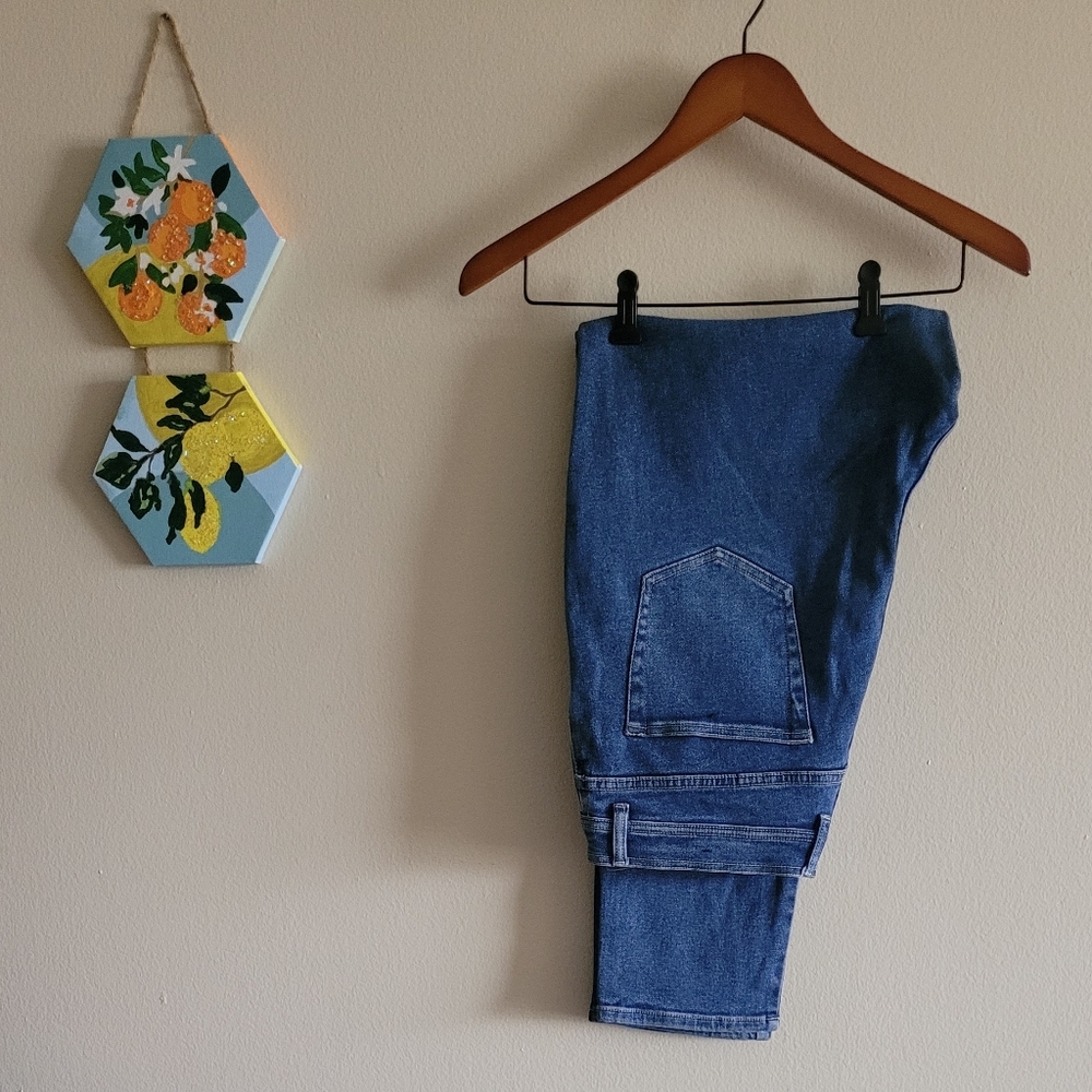 bill blass Dark Blue Skinny Jeans